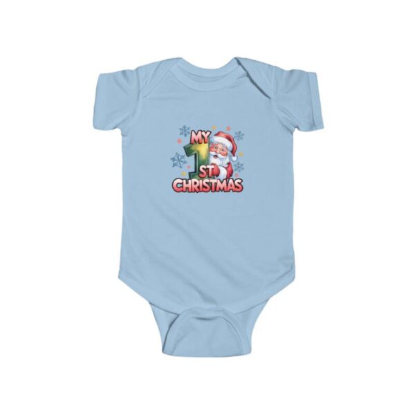 Baby's First Christmas 2024 Santa Claws Bodysuit - Image 9