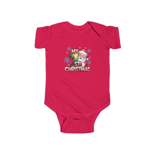 Baby's First Christmas 2024 Santa Claws Bodysuit - Image 15